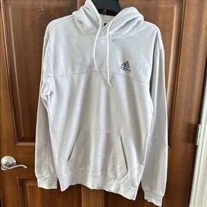 Adidas Men's Tan Hoodie